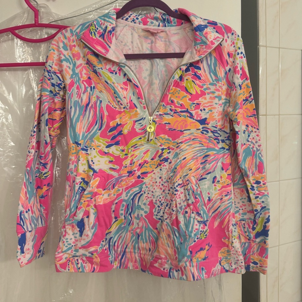 Lilly Pulitzer Skipper popover- Half Zip